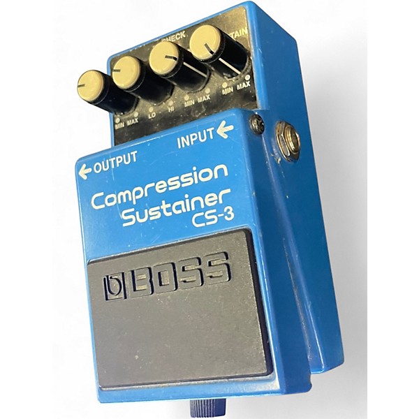 Used BOSS CS3 Compressor Sustainer Effect Pedal