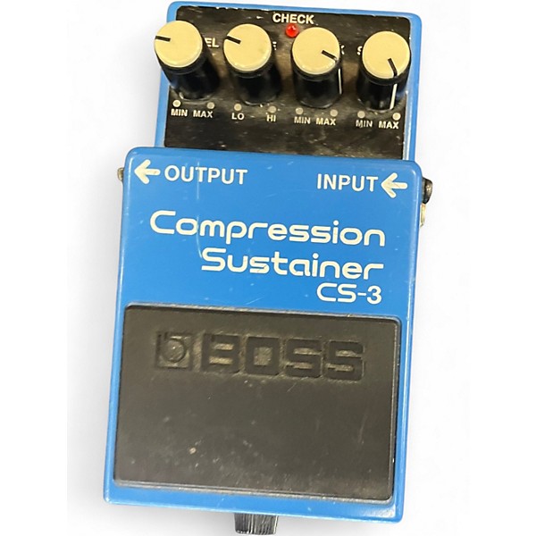 Used BOSS CS3 Compressor Sustainer Effect Pedal