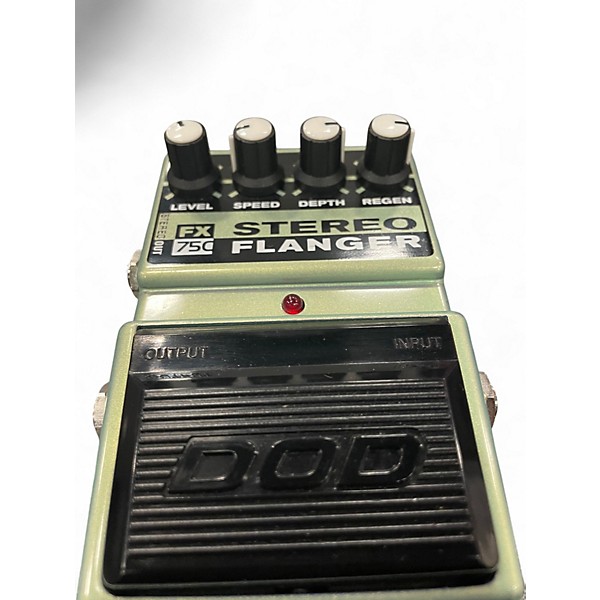 Used DOD FX75 Stereo Flanger Effect Pedal
