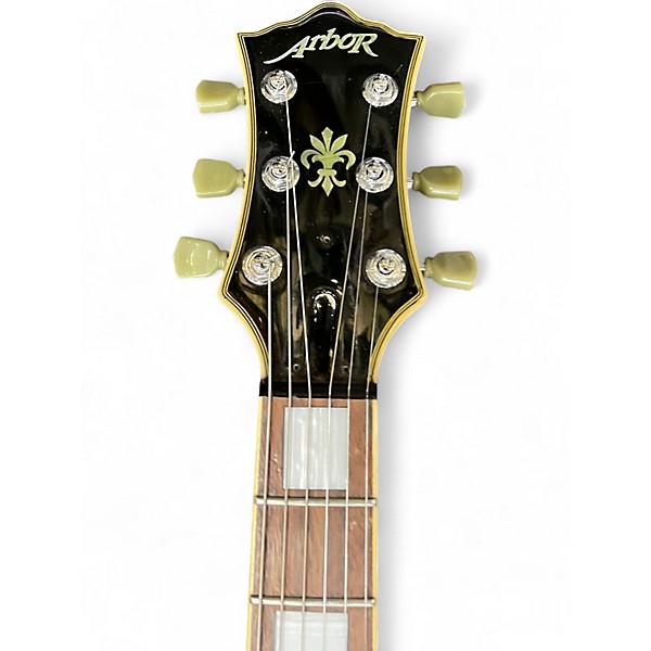 Used Arbor Single Cut Cherry Sunburst Solid Body Electric Guitar