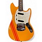Used Fender Vintera Competition Mustang Orange Solid Body Electric Guitar
