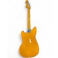 Used Fender Vintera Competition Mustang Orange Solid Body Electric Guitar