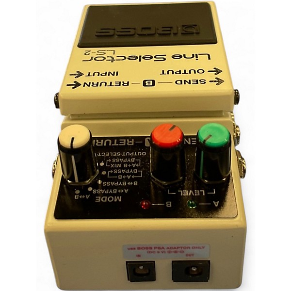 Used BOSS LS2 Line Selector Pedal