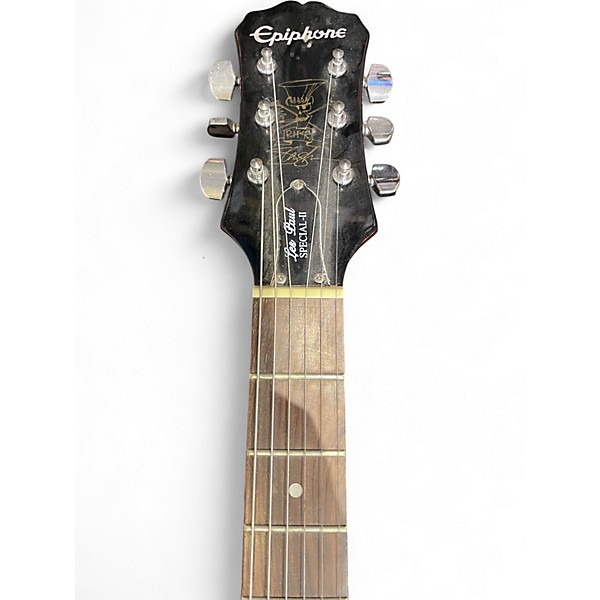 Used Epiphone Les Paul Slash "AFD" Special II Appetite Amber Solid Body Electric Guitar