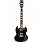 Used 2009 Gibson SG Standard Ebony Solid Body Electric Guitar thumbnail