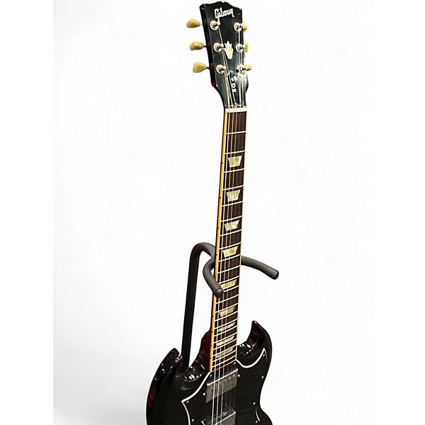 Used 2009 Gibson SG Standard Ebony Solid Body Electric Guitar
