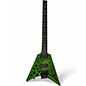 Used Kiesel  TYPE V Neon Green Solid Body Electric Guitar thumbnail