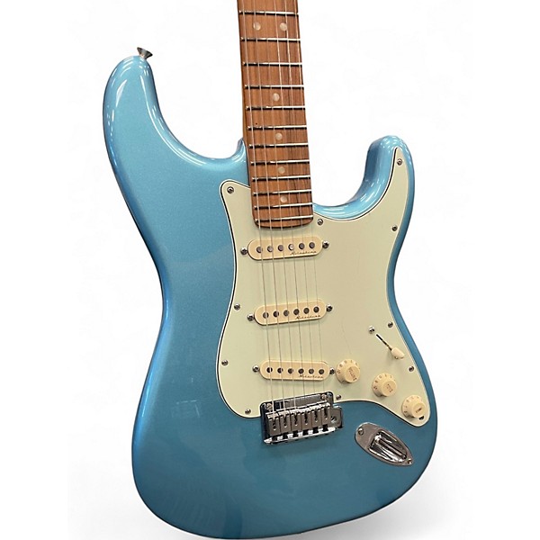Used Fender Player Plus Stratocaster Blue Solid Body Electric Guitar