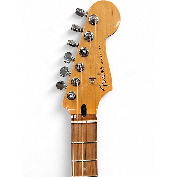 Used Fender Player Plus Stratocaster Blue Solid Body Electric Guitar