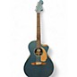 Used Fender Newporter Player Blue Acoustic Electric Guitar thumbnail