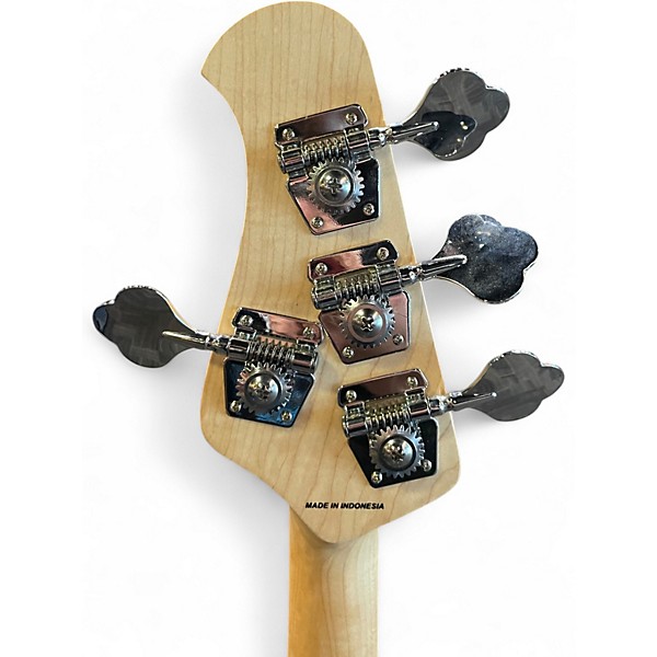 Used Sterling by Music Man StingRay RAY4HH Candy Apple Red Electric Bass Guitar