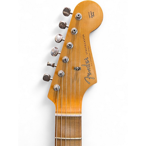 Used Fender Vintera II Road Worn '60s Stratocaster Black Solid Body Electric Guitar