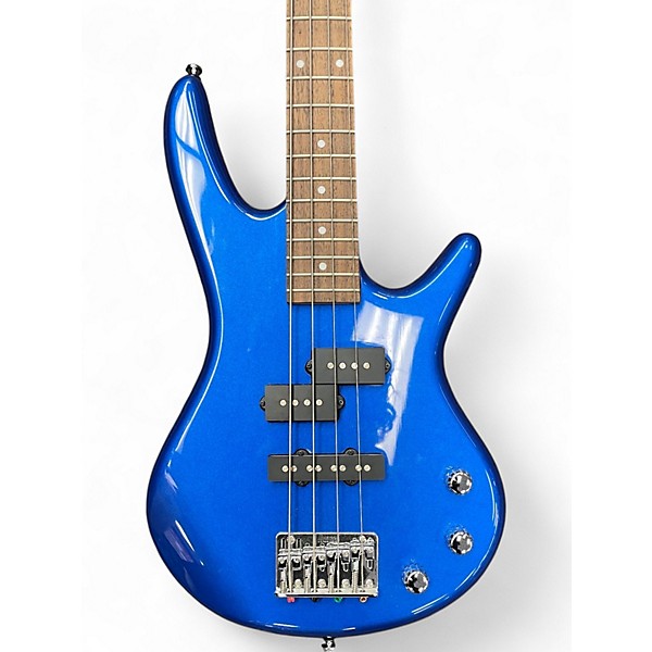 Used Ibanez GSRM20 Mikro Short Scale Blue Electric Bass Guitar