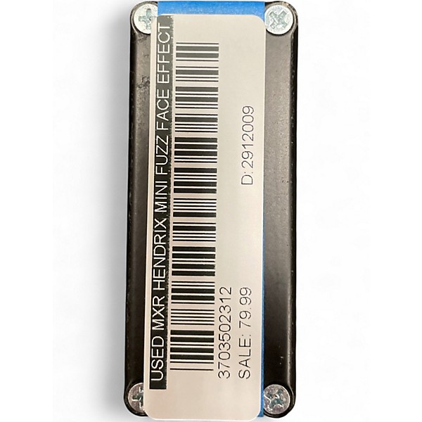 Used MXR Hendrix mini fuzz face Effect Pedal