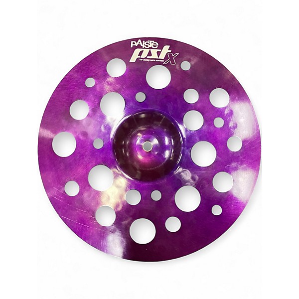 Used Paiste 14in pstx hi hats Cymbal