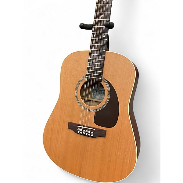 Used Seagull S12 Plus Cedar Natural 12 String Acoustic Electric Guitar