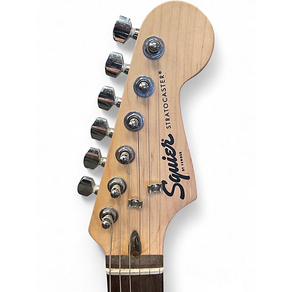 Used Squier Bullet Stratocaster SPARKLE RED Solid Body Electric Guitar