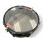 Used Ludwig 5X14 Acrolite Snare BLACK GALAXY Drum