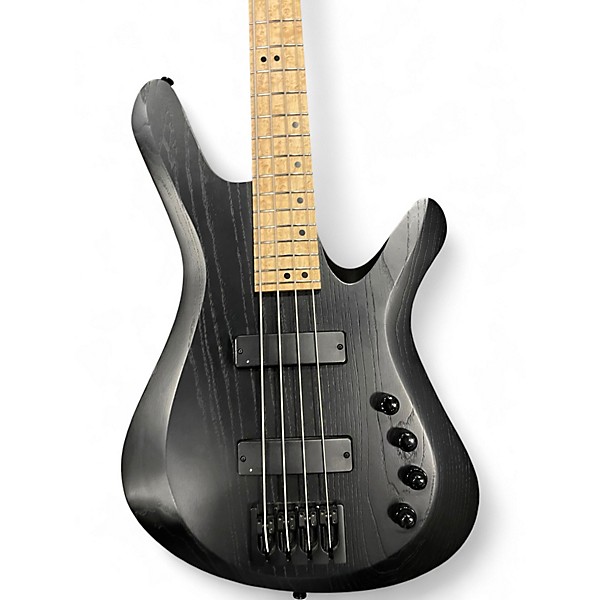 Used Kiesel BK50 Black Electric Bass Guitar