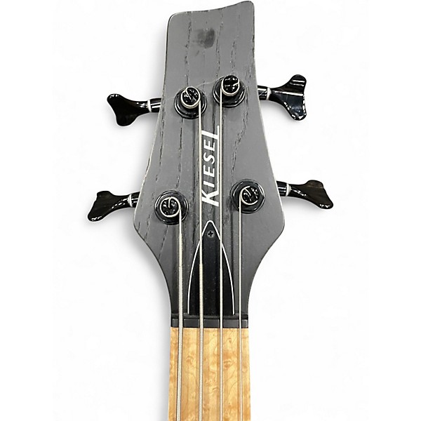 Used Kiesel BK50 Black Electric Bass Guitar