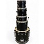 Used Pearl 5 Piece Roadshow Black Drum Kit thumbnail