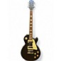 Used Epiphone Les Paul Traditional Pro IV Trans Black Solid Body Electric Guitar thumbnail