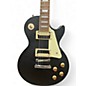Used Epiphone Les Paul Traditional Pro IV Trans Black Solid Body Electric Guitar