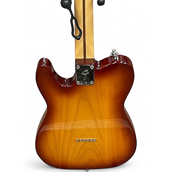 Used Fender DELUXE PLAYER TELECASTER 2 Color Sunburst Solid Body Electric Guitar