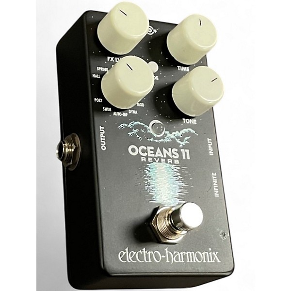 Used 2020s Electro-Harmonix Oceans 11  Reverb Effect Pedal