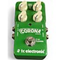 Used 2020s TC Electronic Corona Chorus Effect Pedal