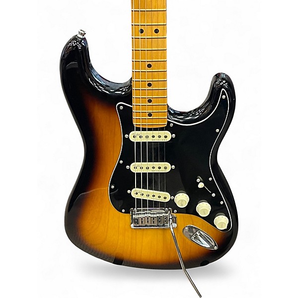 Used Fender American Ultra Luxe Stratocaster 2 Color Sunburst Solid Body Electric Guitar