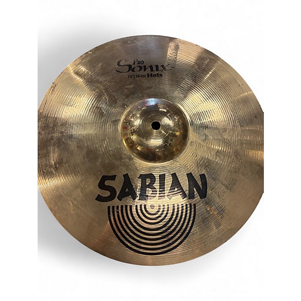 Used SABIAN 14in Pro Sonix Cymbal