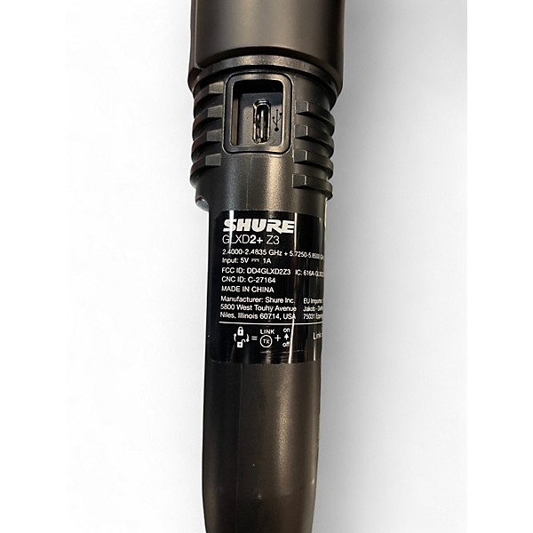 Used Shure glxd24-r sm58 Handheld Wireless System