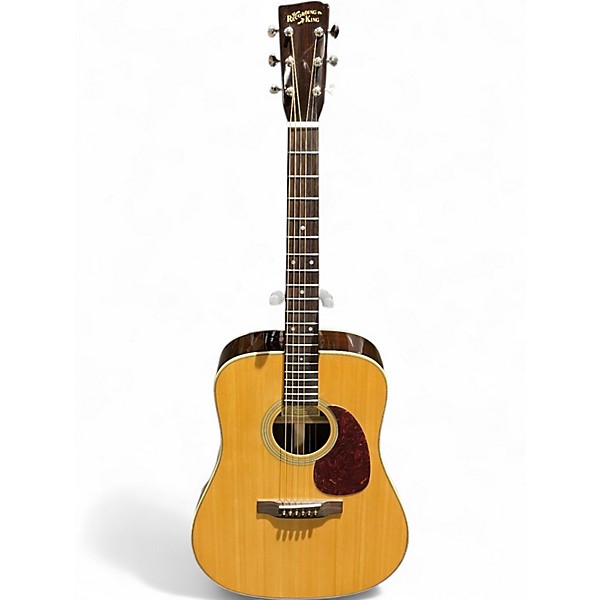 Used Recording King RD328 RESERVE Natural Acoustic Guitar