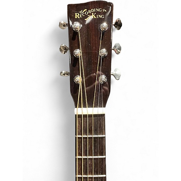 Used Recording King RD328 RESERVE Natural Acoustic Guitar
