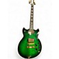 Used Iron Label SEER MODEL Emerald Green Solid Body Electric Guitar thumbnail