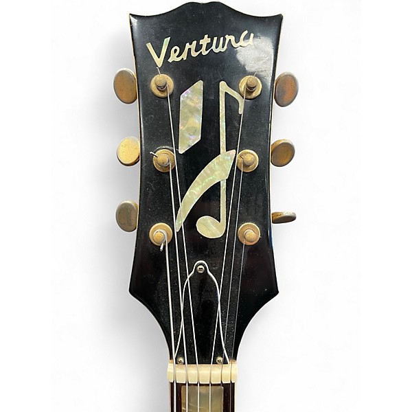 Used Ventura BARNEY KESSEL Cherry Sunburst Hollow Body Electric Guitar