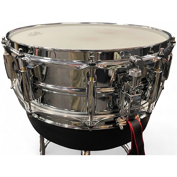 Used Pearl 14X5 Sensitone Snare Chrome Drum