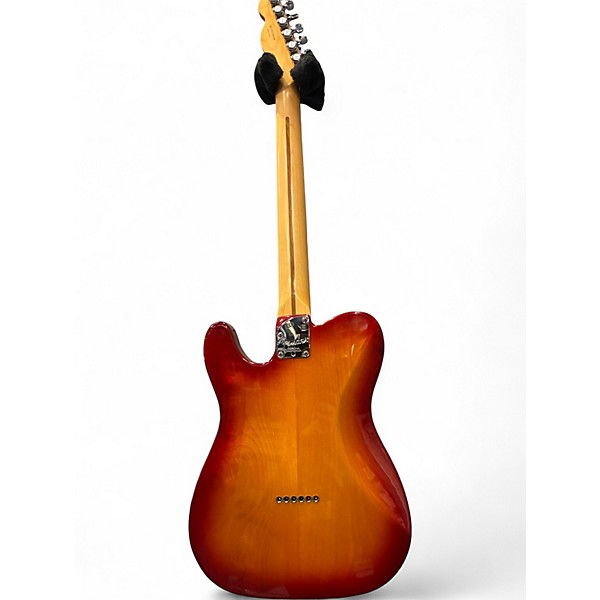 Used 2015 Fender American Deluxe Telecaster Cherry Sunburst Solid Body Electric Guitar