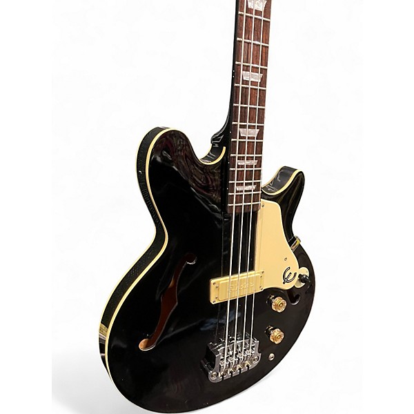 Used Epiphone Jack Casady Signature Ebony Electric Bass Guitar