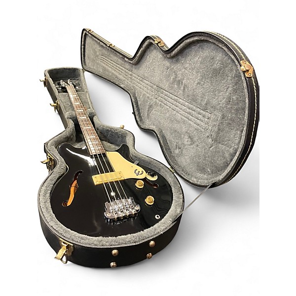 Used Epiphone Jack Casady Signature Ebony Electric Bass Guitar