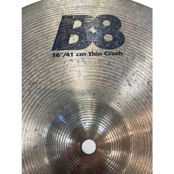 Used SABIAN 16in B8 Thin Crash Cymbal