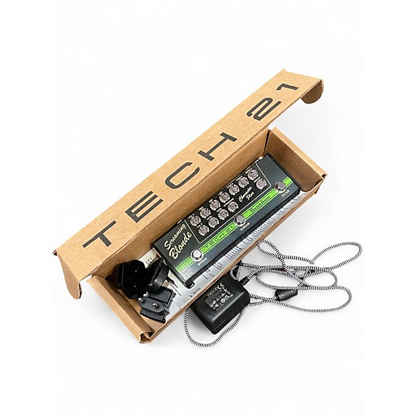 Used Tech 21 Sansamp Character Series Screaming Blonde Effect Pedal