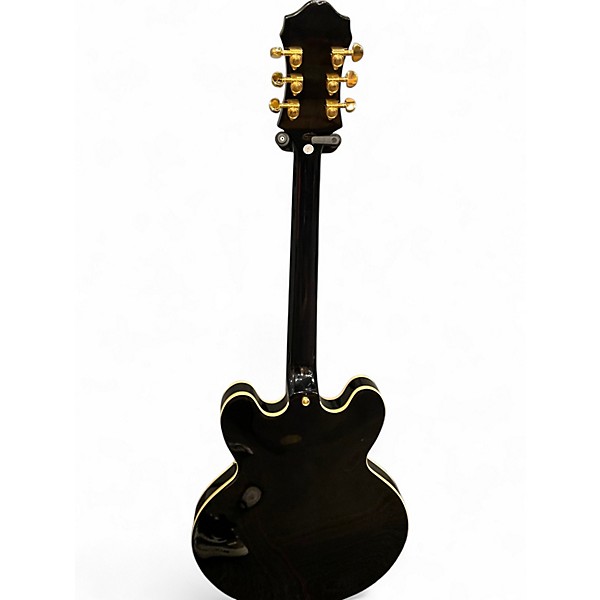 Used Epiphone Sheraton II PRO BLACK Hollow Body Electric Guitar