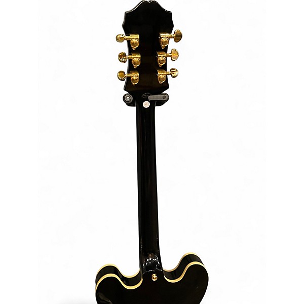 Used Epiphone Sheraton II PRO BLACK Hollow Body Electric Guitar