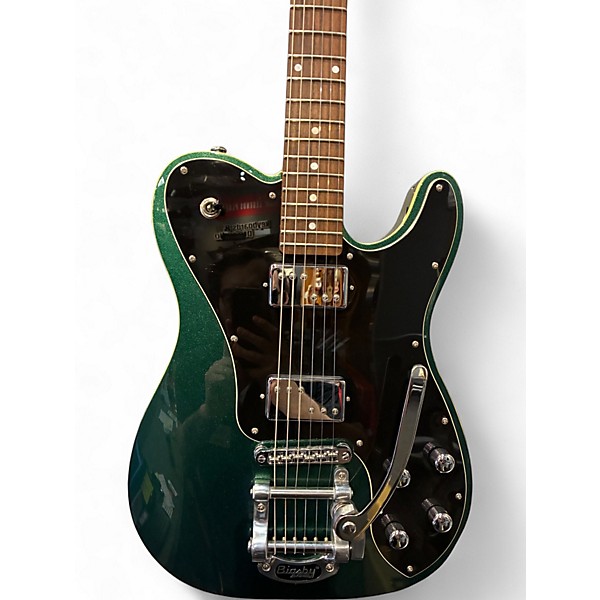 Used Schecter Guitar Research PT Fastback II Emerald Green Solid Body Electric Guitar