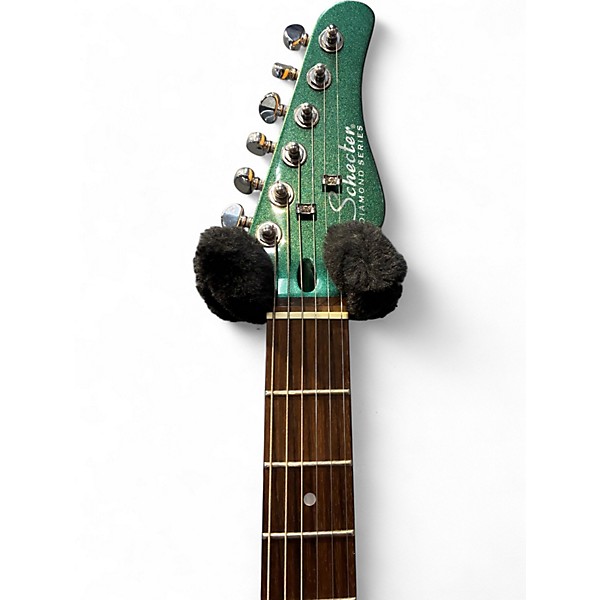 Used Schecter Guitar Research PT Fastback II Emerald Green Solid Body Electric Guitar