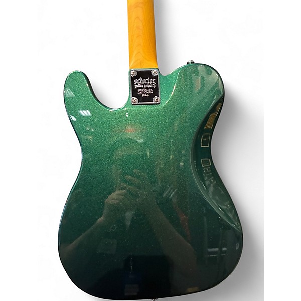 Used Schecter Guitar Research PT Fastback II Emerald Green Solid Body Electric Guitar