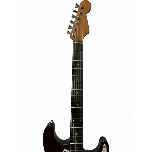 Used Reuter Guitars Humbucker Strat Wine Red Burst Solid Body Electric Guitar