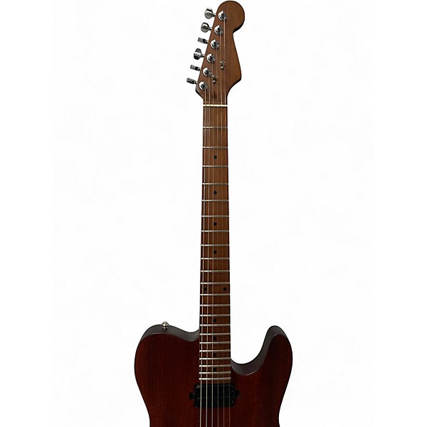 Used Reuter Guitars HH Tele Mahogany Solid Body Electric Guitar